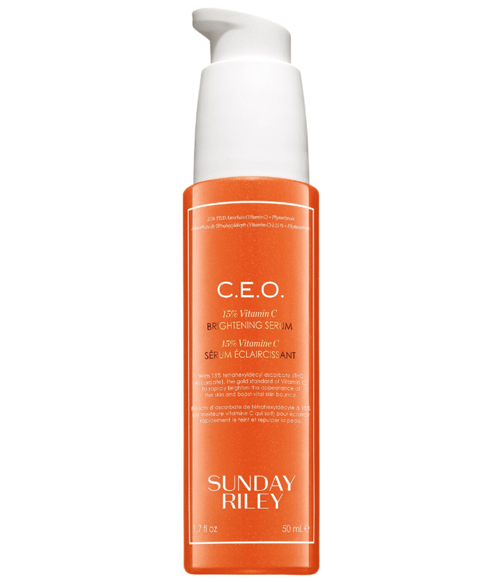 Sunday Riley S\u00e9rum illuminateur C.E.O. \u00e0 15 % de vitamine C vendu au Sephora.