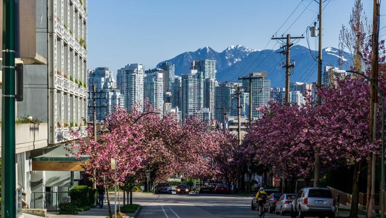 Sunny day in Vancouver, B.C.