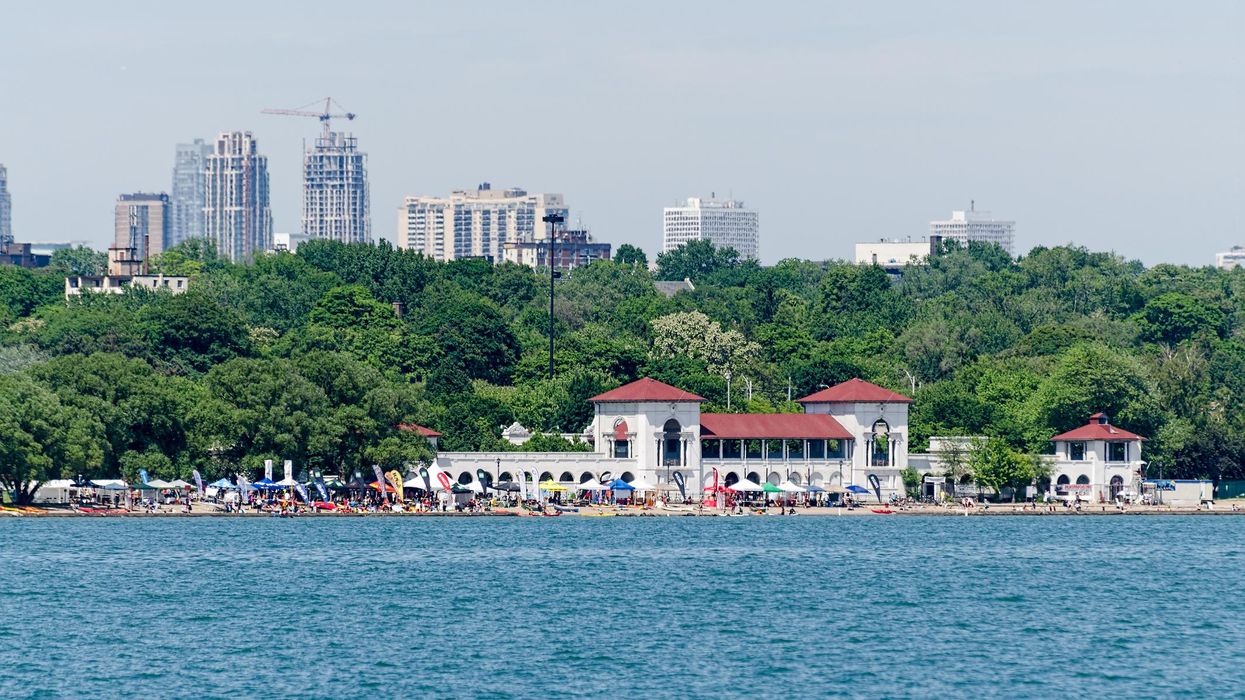 Sunnyside Beach in Toronto