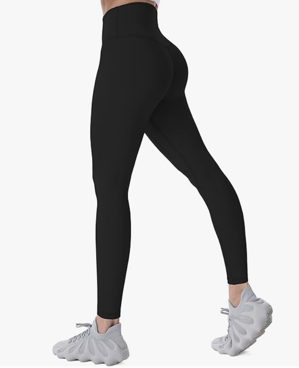 Sunzel Legging d'entra\u00eenement pour femme, taille haute.