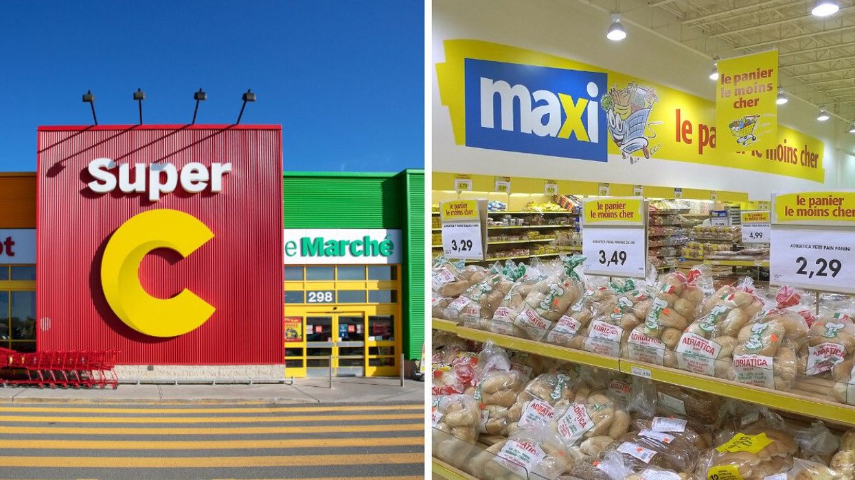 Super C. Droite : Maxi.