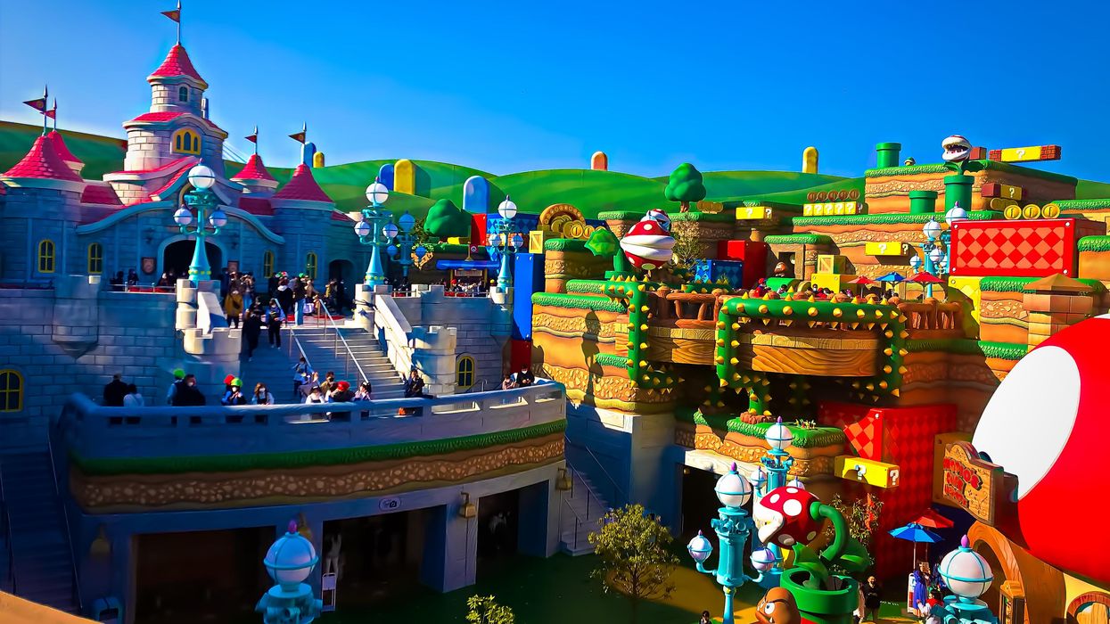 Super Nintendo World at Universal Studios Japan.