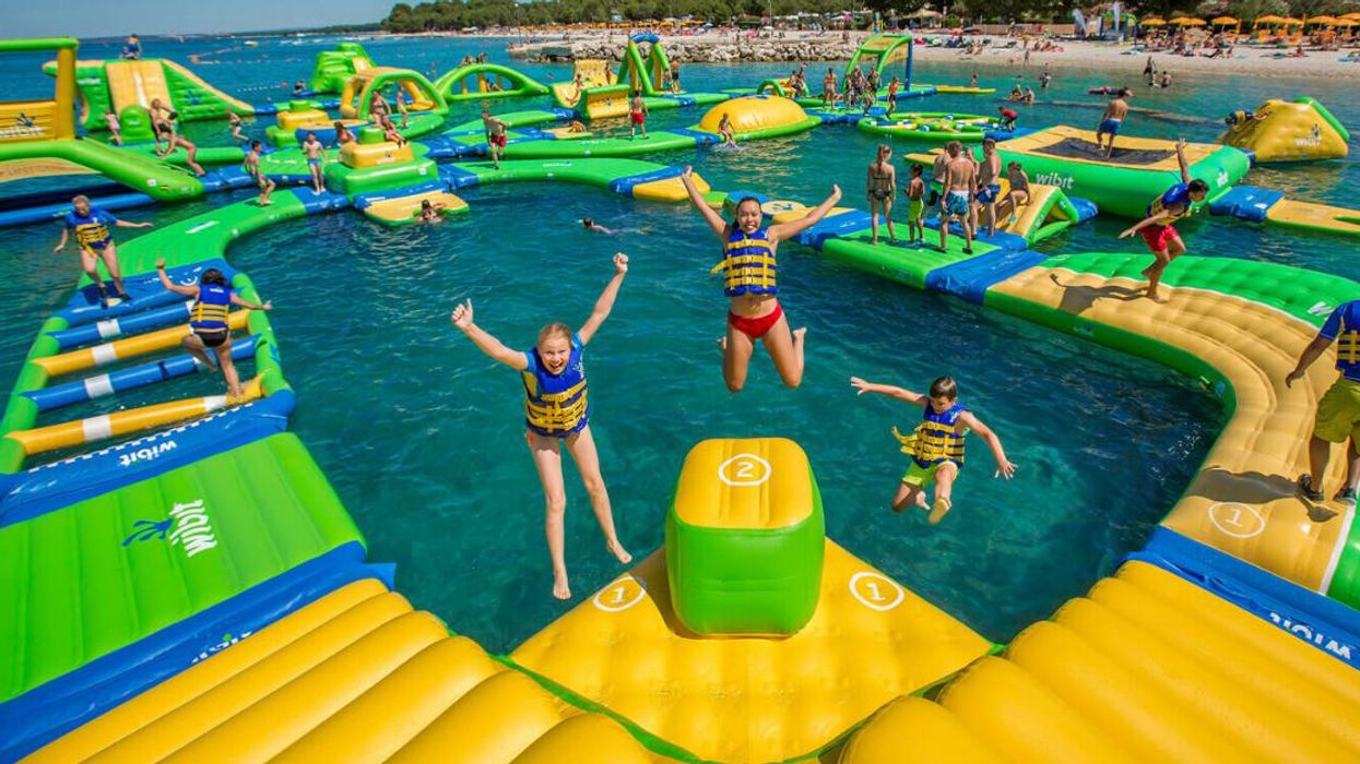 Super Splash waterpark.