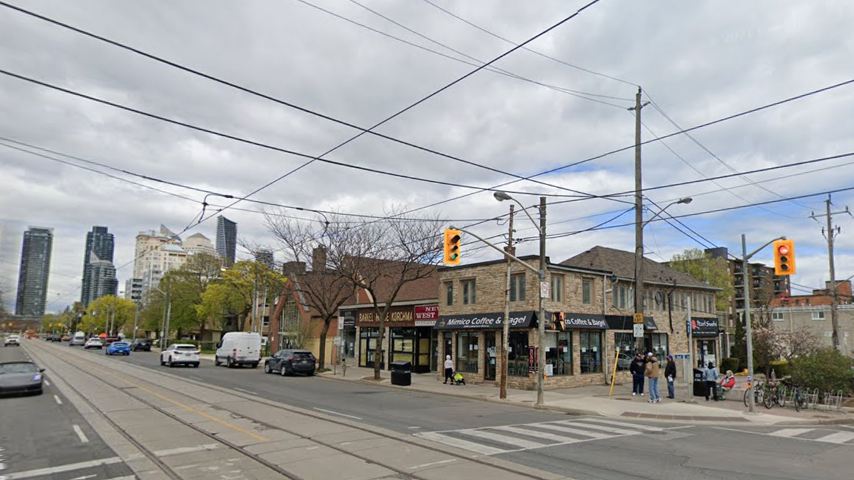 Superior Avenue and Lake Shore Boulevard West.