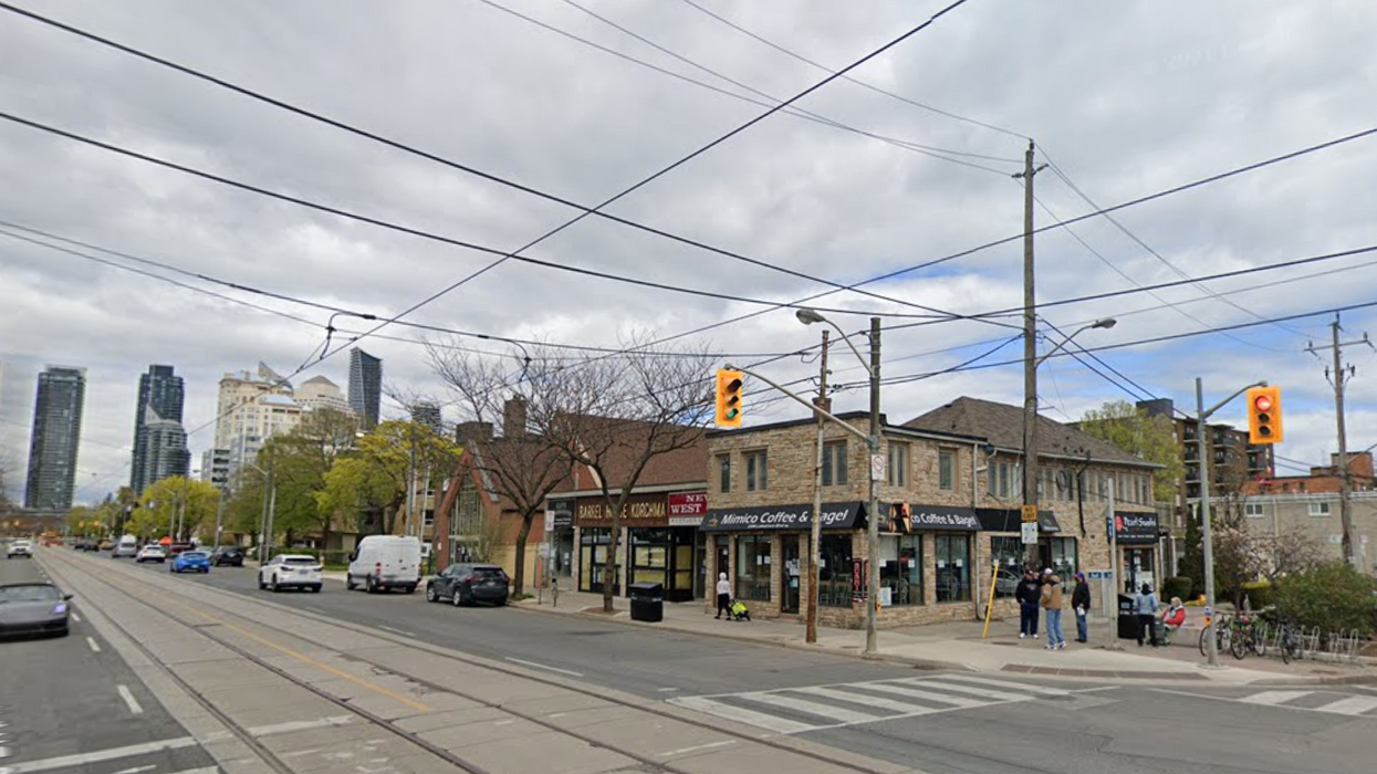 Superior Avenue and Lake Shore Boulevard West.