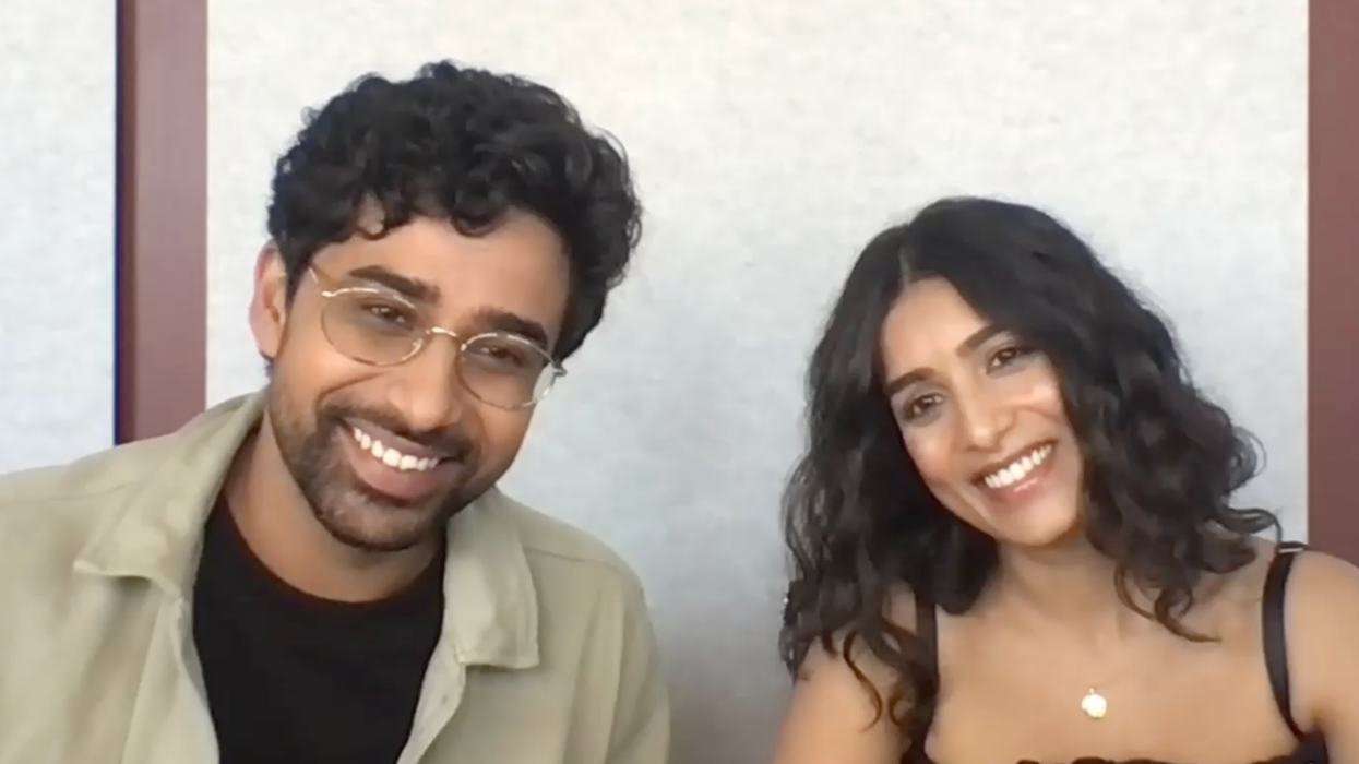Suraj Sharma and Pallavi Sharda.
