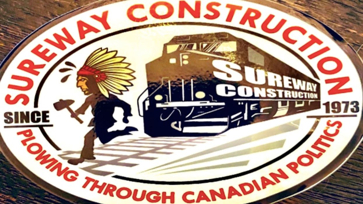Sureway Construction In Edmonton Under Fire For Racist Sticker But Denies Involvement