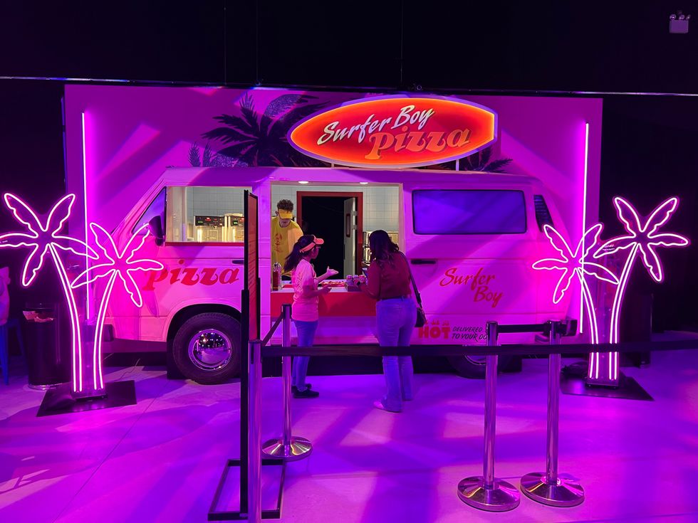 Surfer Boy Pizza.