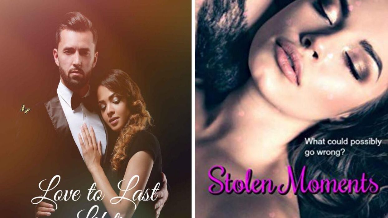 Susan Meachen book covers from "Love to Last A Lifetime" and "Stolen Moments."