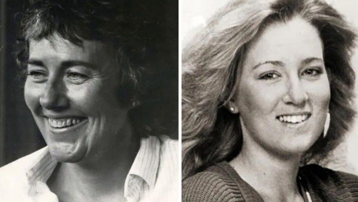 Susan Tice. Right: Erin Gilmour.
