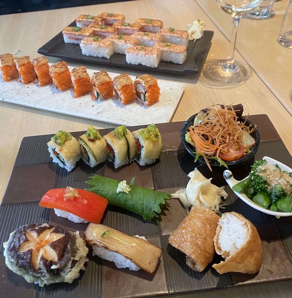 Sushi from Miko in Vancouver.