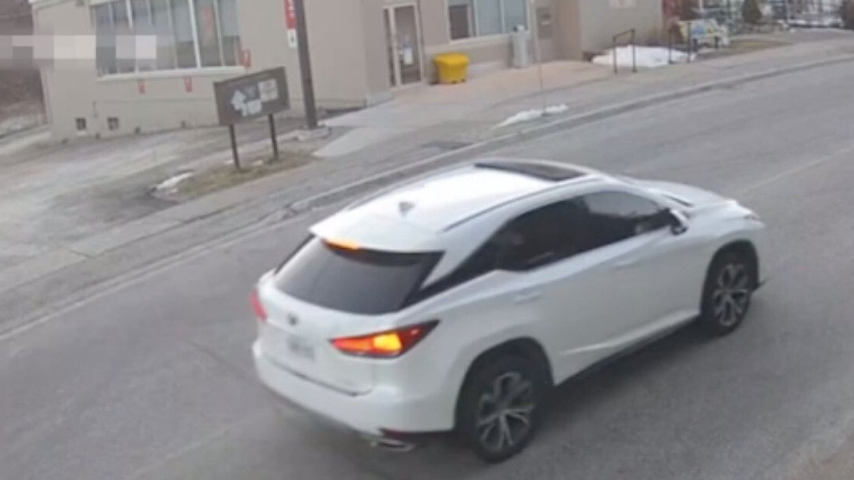 Suspect car identified in shooting.