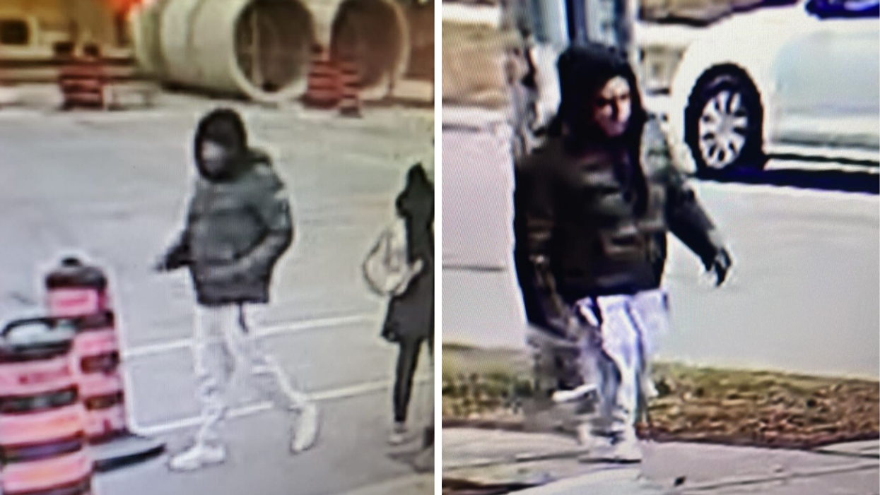 Suspect in unprovoked stabbing.