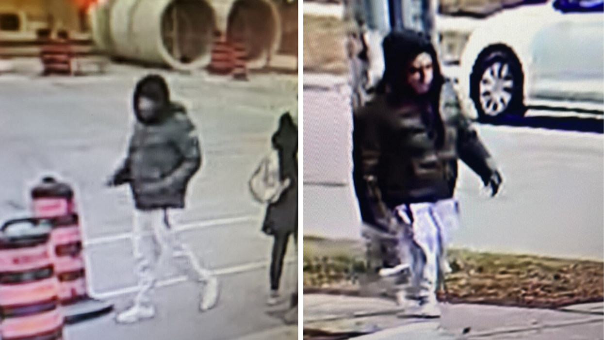 Suspect in unprovoked stabbing.