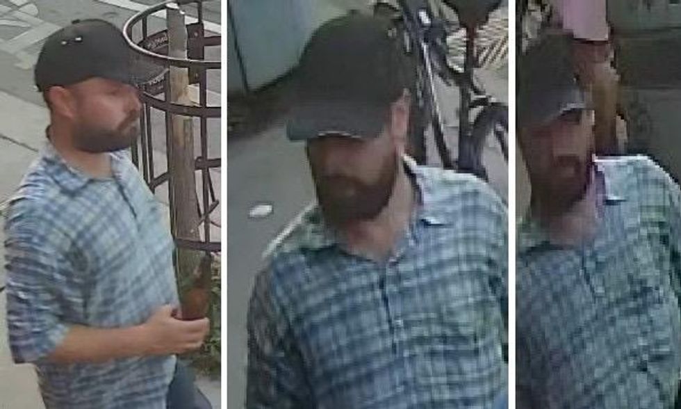 Suspect one in an assault with a weapon investigation.