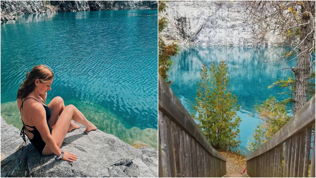 Swimming Hole Near Ottawa Has Bright Turquoise Waters & It's The City's Biggest Secret
