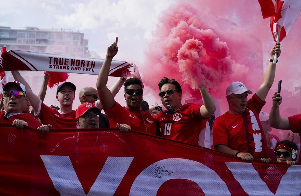 Switzerland leaves Canada fans red, white and blue