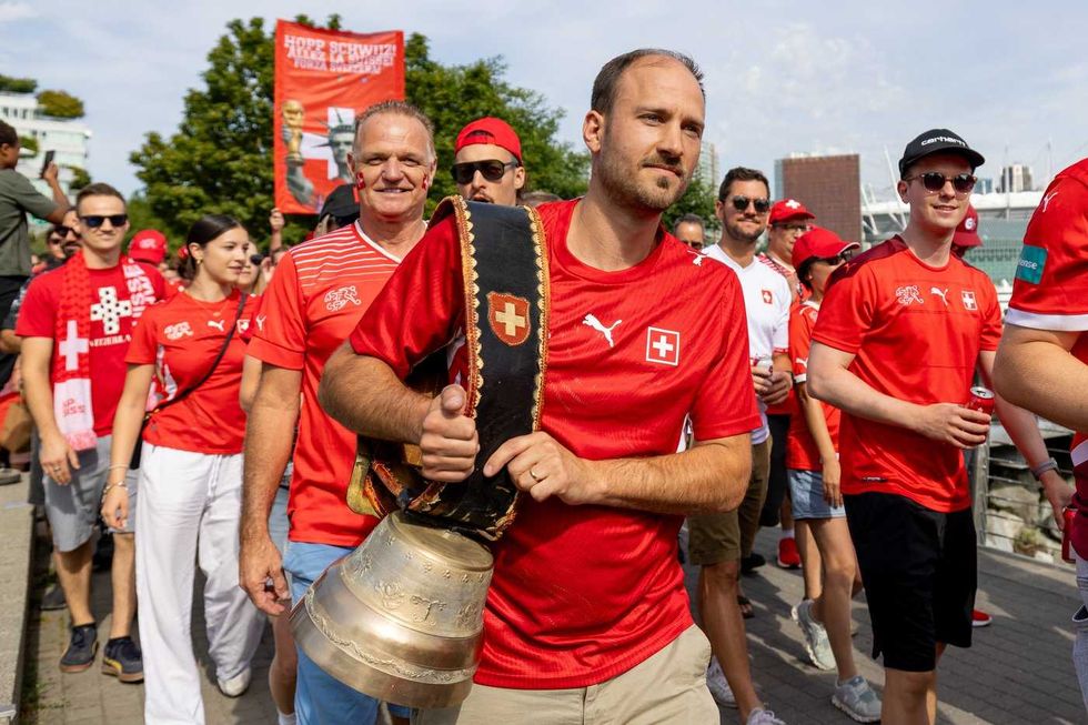 Switzerland leaves Canada fans red, white and blue