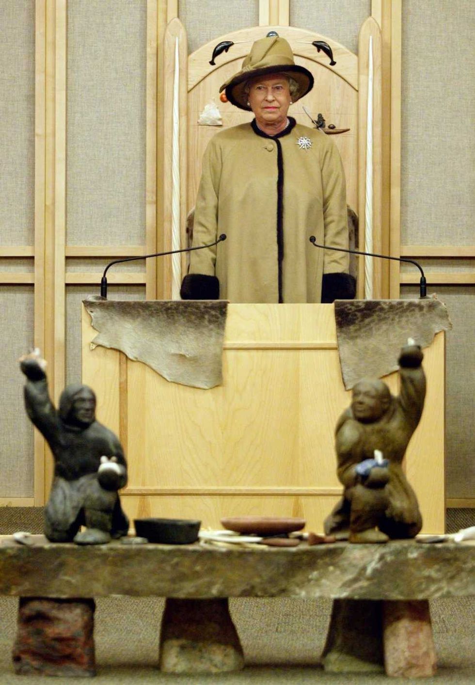 Symbols in the GG's installation ceremony