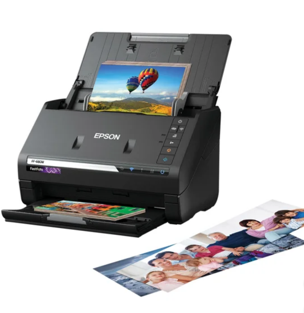 Syst\u00e8me de num\u00e9risation de photos haute vitesse sans fil Epson sur le site de Costco.