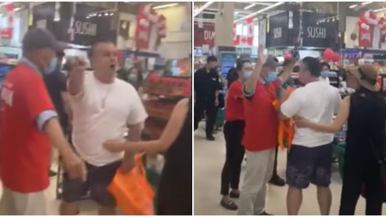 T&T In Mississauga Video Shows A Customer Giving A Racist Rant For Not Wearing A Mask