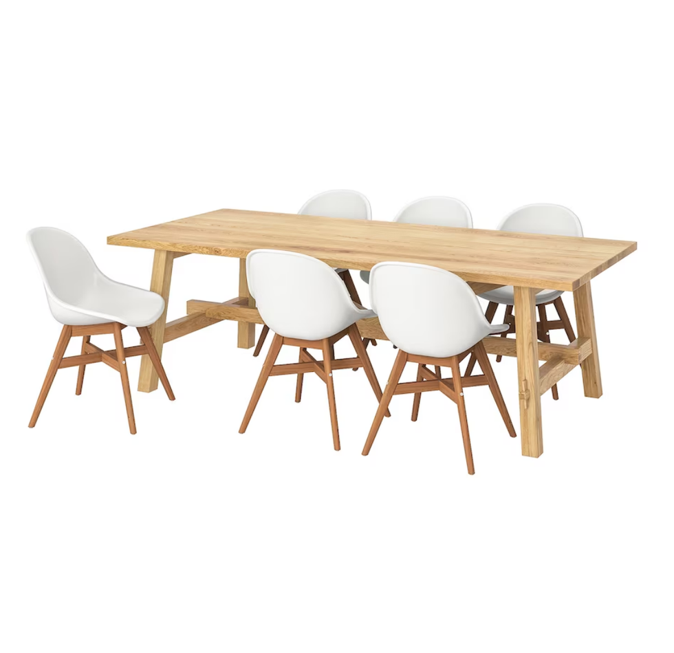 Table de cuisine IKEA.