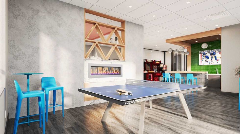 Table tennis, video games and more are yours to enjoy.