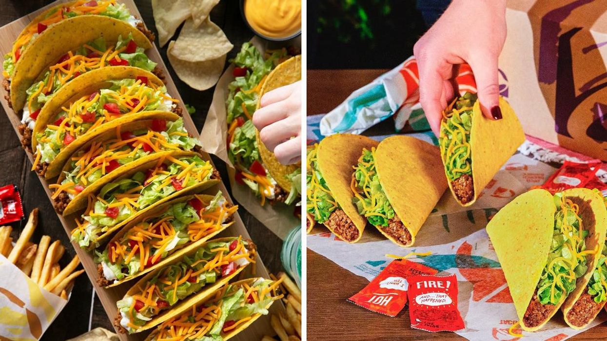 Taco Bell Canada Has A Buy One Get One Free Deal On Tacos But It's Only On Mondays