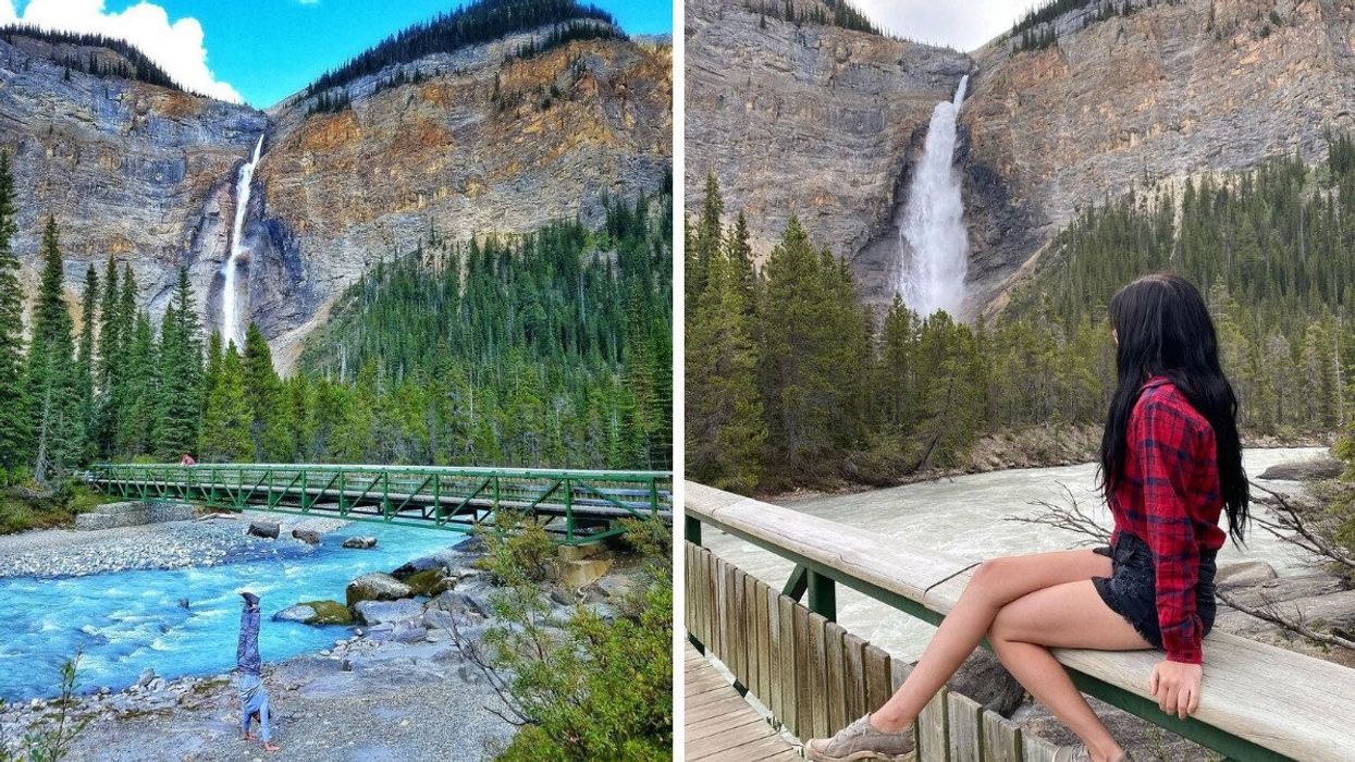 Takakkaw Falls in Yoho National Park, B.C.