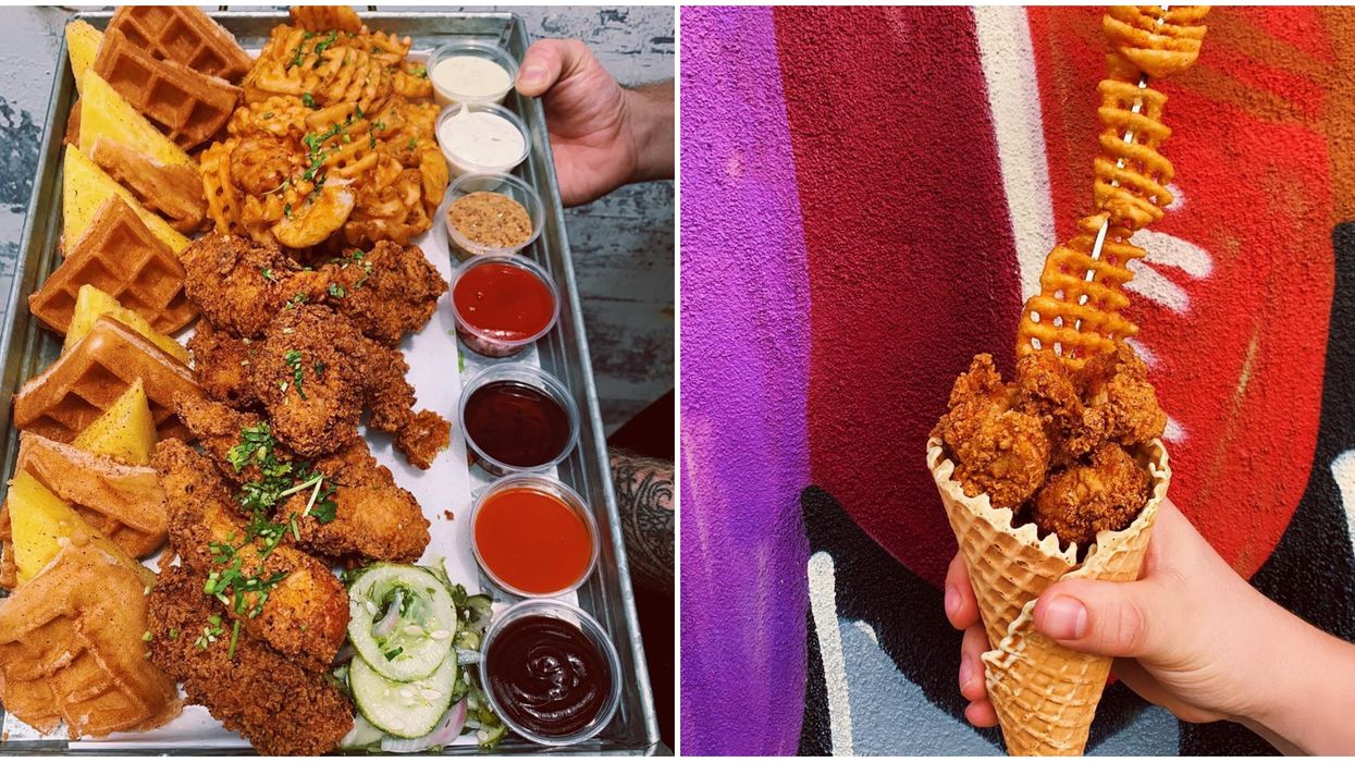 Tampa Restaurant Fork And Hen Takes Fried Chicken And Waffles To The Next Level