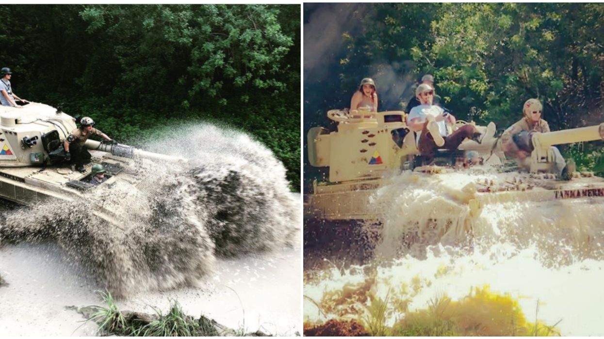 Tank America In Orlando Turns Into An Epic G.I. Joe Adventure During The Rainy Season