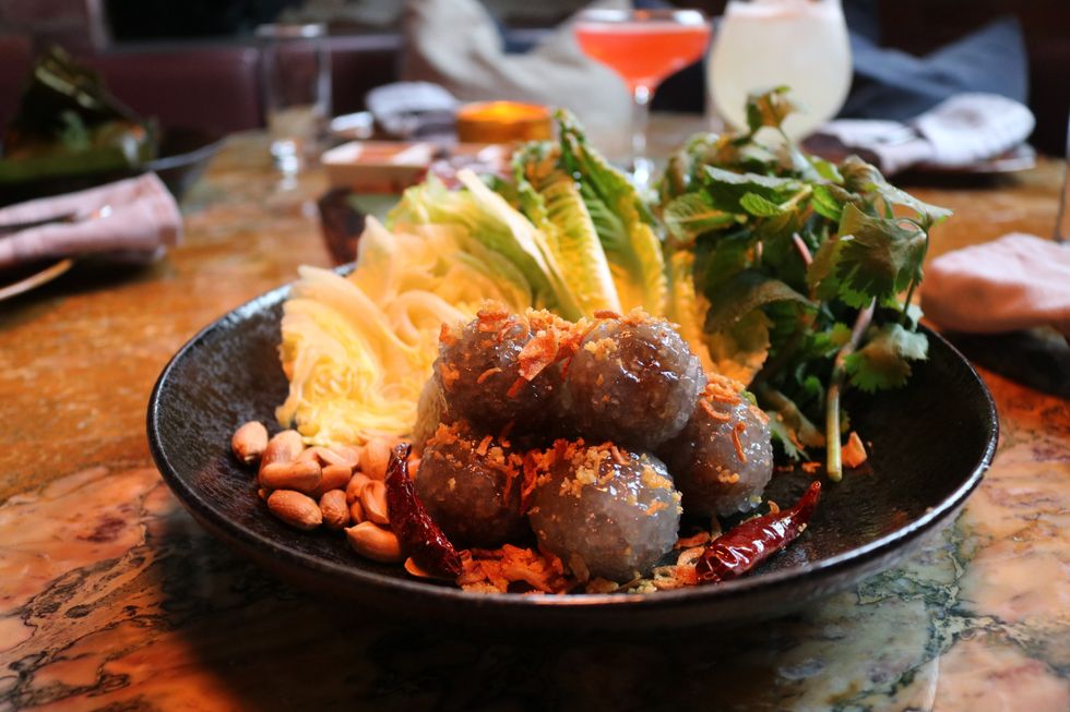 Tapioca Dumplings from Lao Lao Bar.
