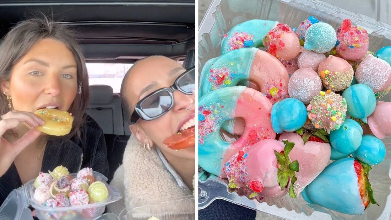 « Taste test » de Sabrina d'OD et Moly de L'IDLA. Droite : Sour Bites.