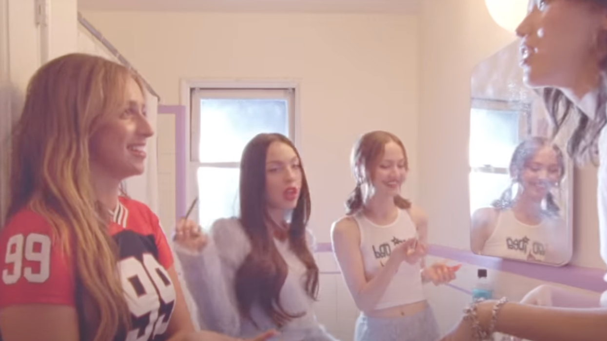 Tate McRae Is In Olivia Rodrigo's Music Video 'Bad Idea Right?' & It's