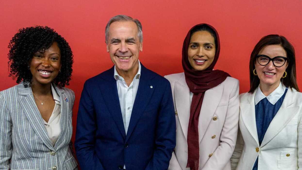 Tatiana Auguste, Mark Carney, Doly Begum et Danielle Martin.