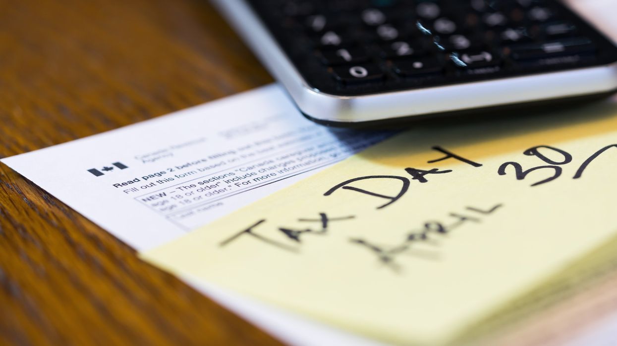 Tax forms and calculator.