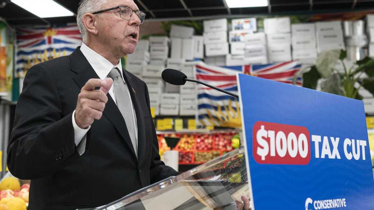 Tax talk a theme in B.C.'s election campaign