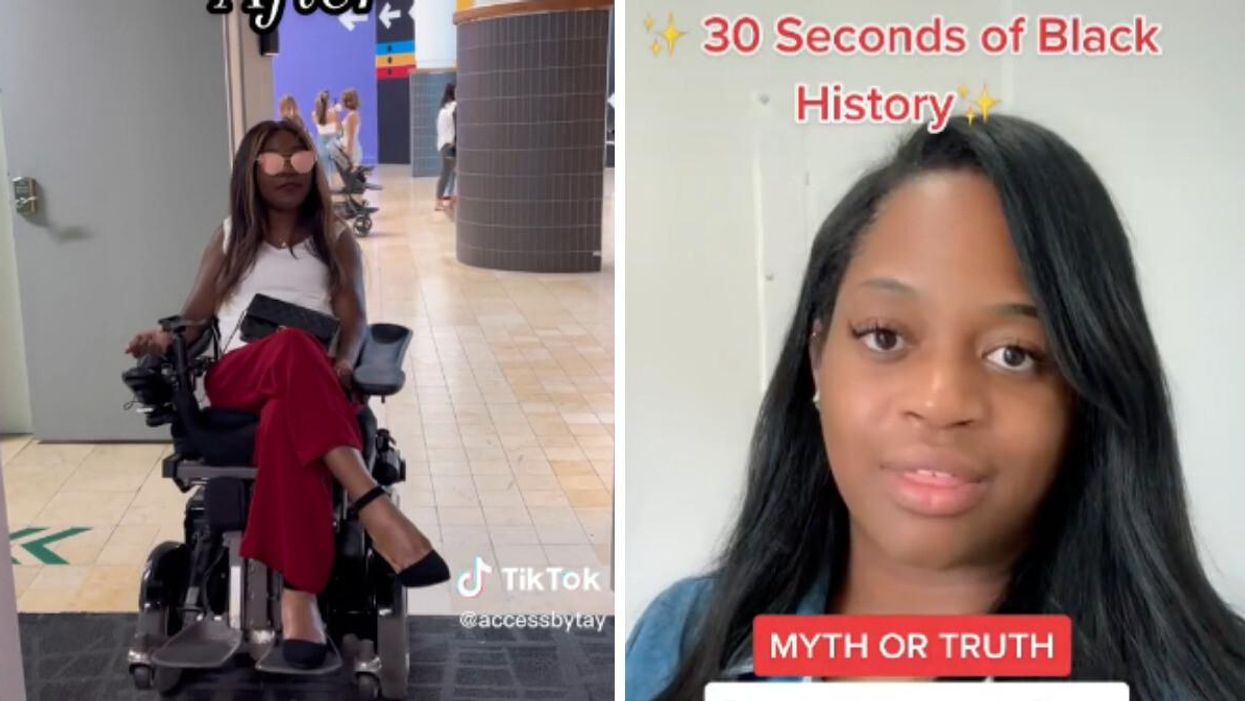 Taylor Lindsay-Noel. Right: Fayola Benjamin.