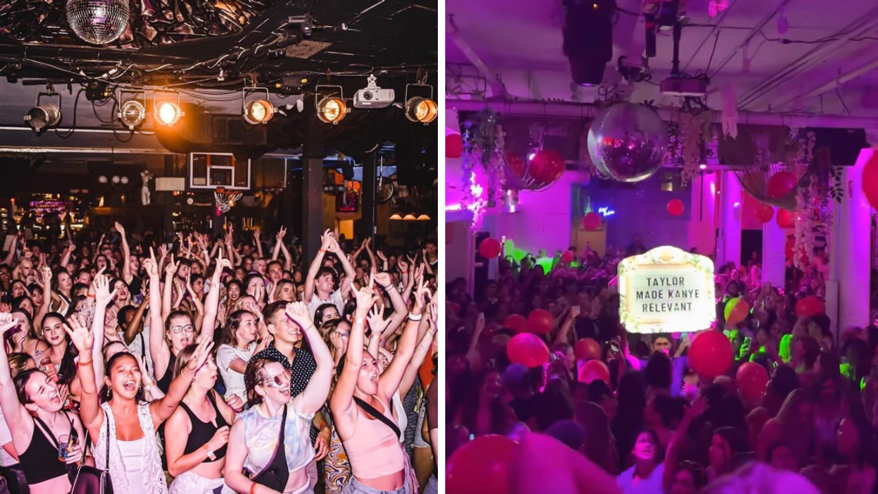 Taylor Swift dance party.