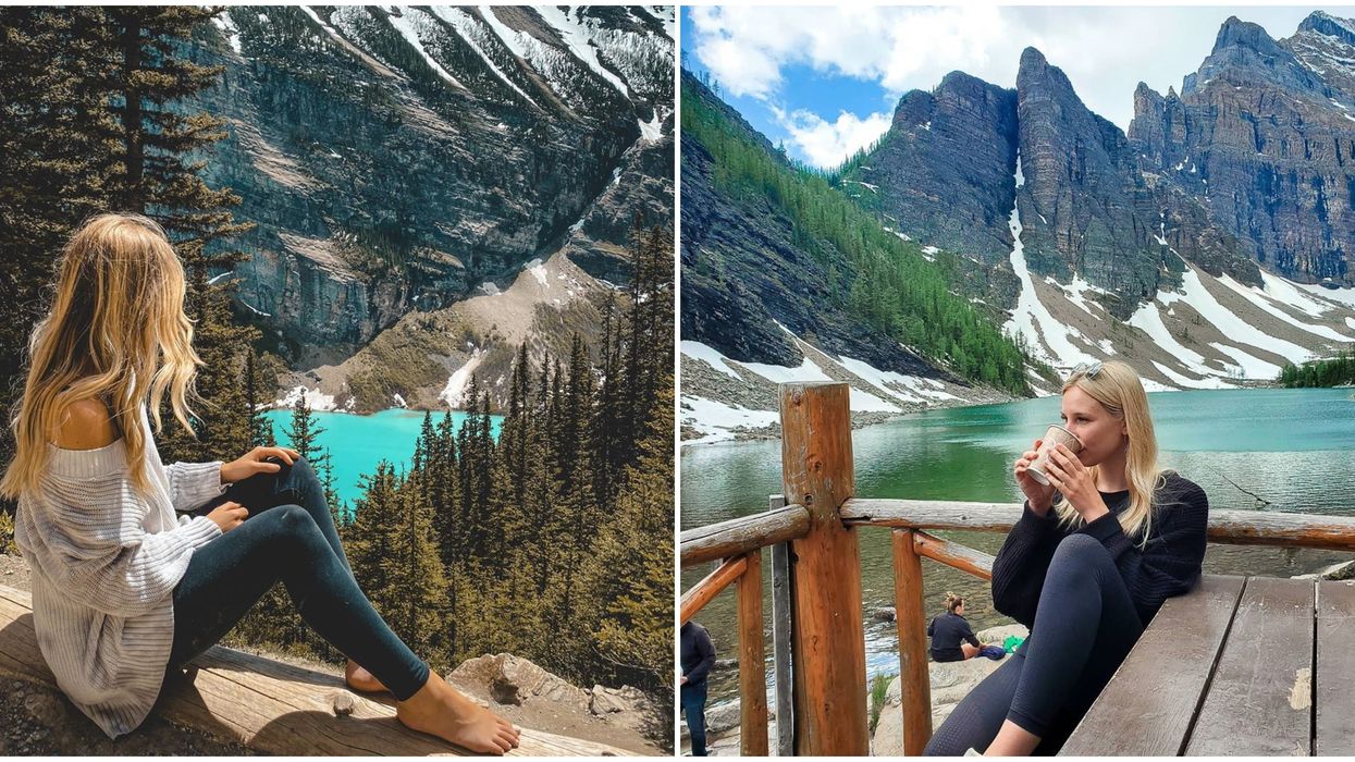 Tea House In Alberta Right On A Lake Is Hidden In The Rockies & Worth Finding