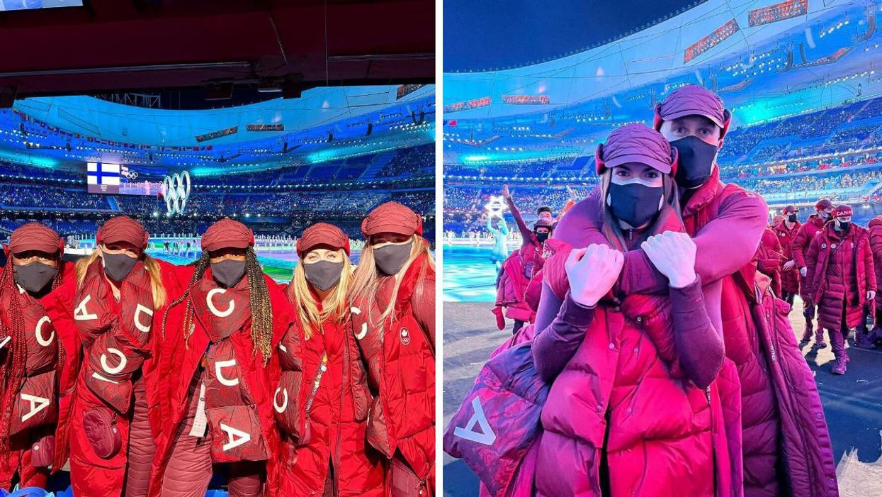 Team Canada Athletes At The Beijing Olympics Are Sharing What The Opening Ceremony Is Like