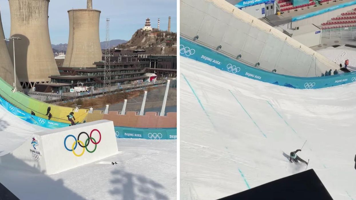 Team Canada Skier Shows The Fall That 'Took It All Away' From Her At The Winter Olympics (VIDEO)