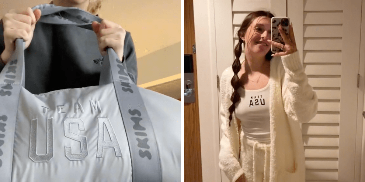 Team Usa Athletes Are Loving Their Olympic Skims Outfits They Re Showing Off On Tiktok Narcity Team Usa Athletes Are Loving Their Olympic Skims Outfits They Re Showing Off On Tiktok Narcity