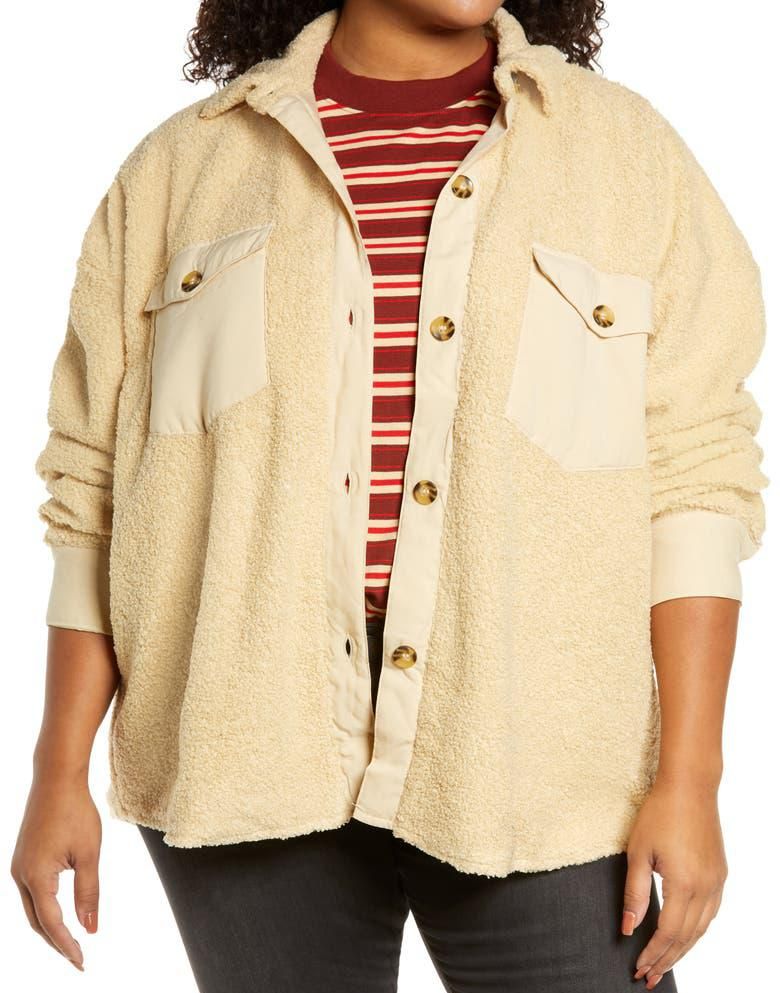 Teddy Bear Shirt Jacket