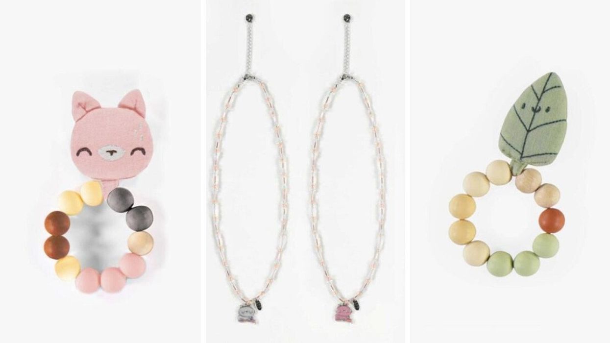 Teethers and a necklace being recalled in Canada.