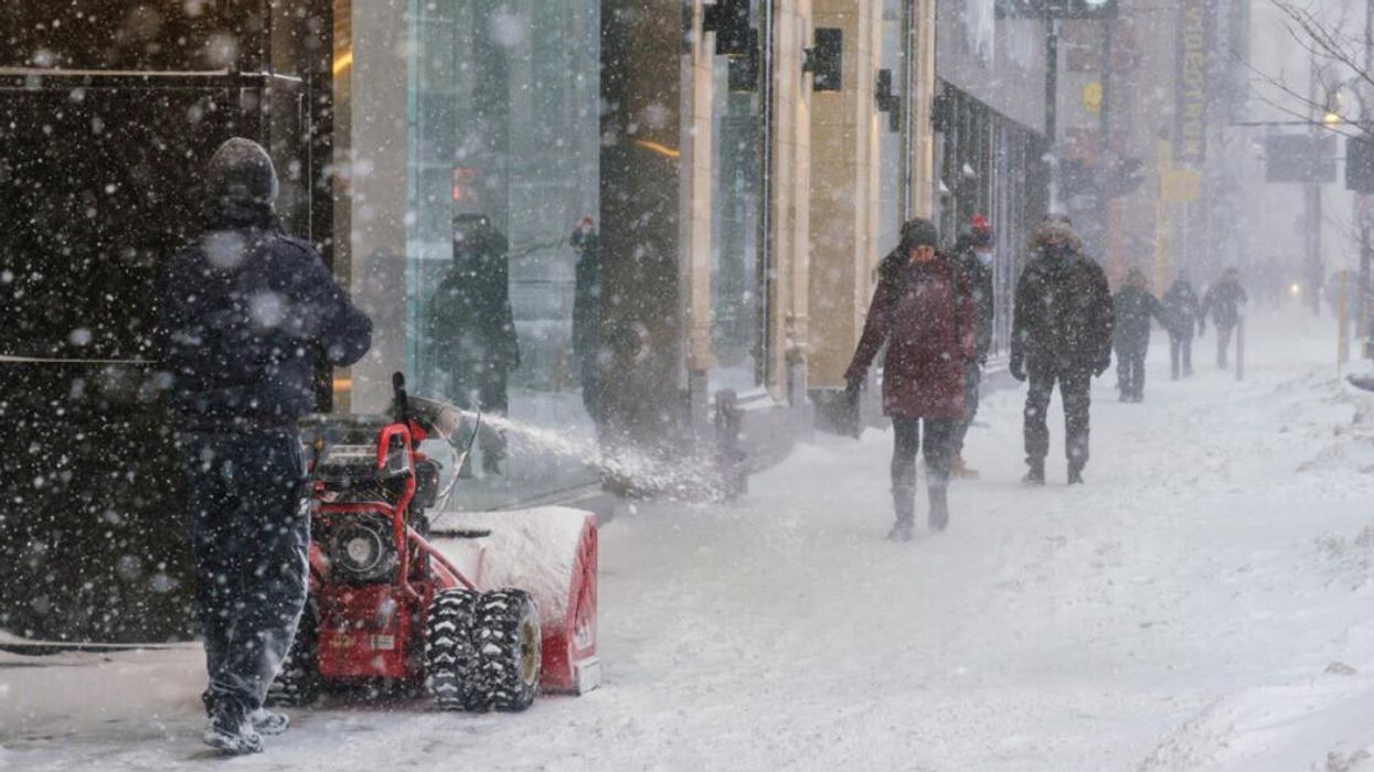 Tempête hivernale.