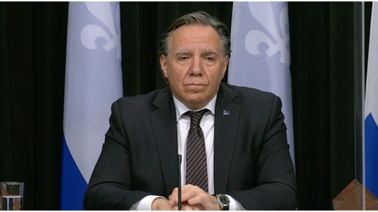 Temps des Fêtes: François Legault avertit les Québécois que plus d'amendes seront émises
