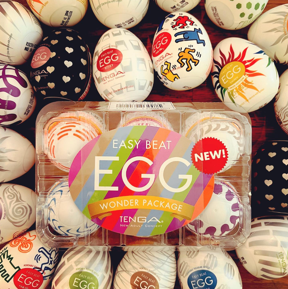 Tenga Eggs at Come As You Are.