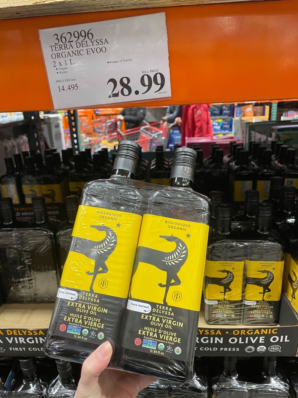 terra delyssa extra virgin olive oil at costco