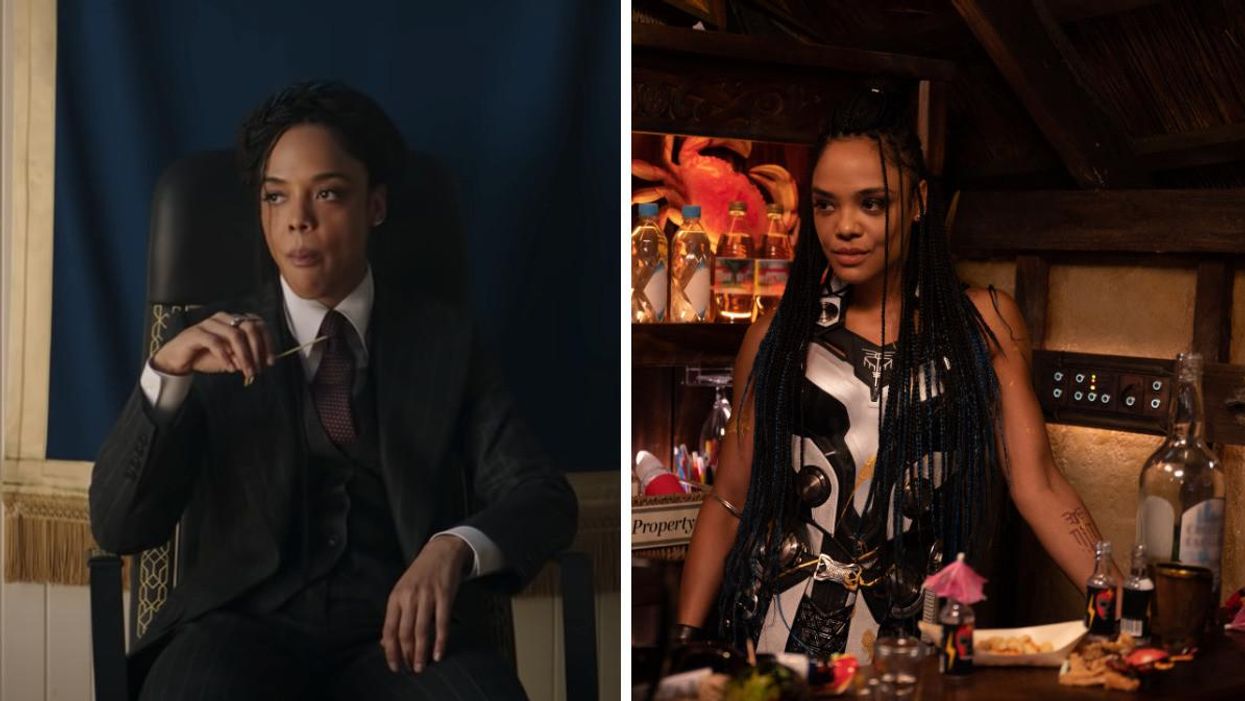 Tessa Thompson as Valkyrie in 'Thor: Love and Thunder.'